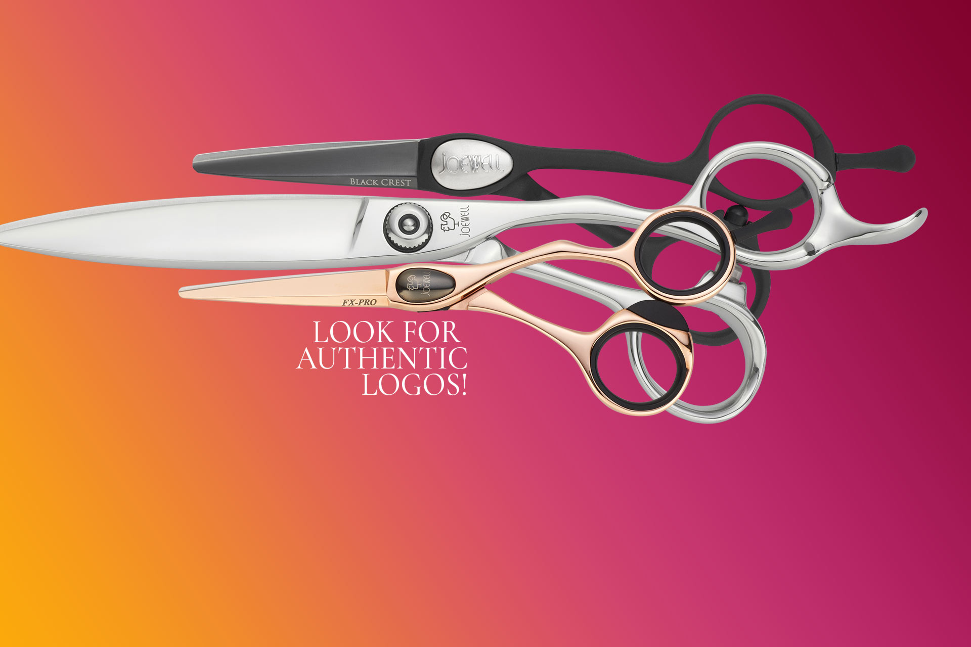 Joewell Professional Scissors presented by HairArt Inc.